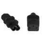Microconnect PE613AD netstekkeradapter C6 C13 zwart