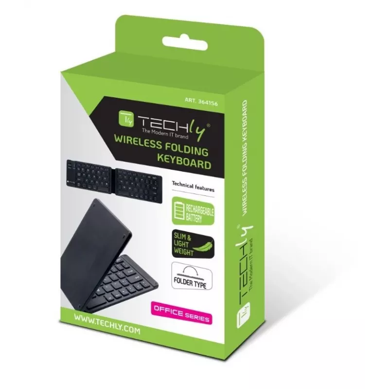 Bluetooth 3.0 opvouwbaar draadloos toetsenbord
