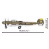Cobi bouwstenen Lockheed P-38H Lightning set 5763 — schaalmodel bouwpakket, verzamelbaar vliegtuigmodel