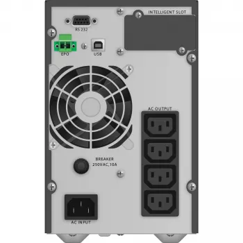 PowerWalker VFI 1000 TG dubbelconversie (online) 1 kVA 900 W 4 stopcontacten