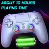 Gamepad Subsonic PS5 draadloze LED-controller wit D-pad Home Opties Delen