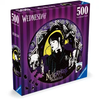 Ronde puzzel Wednesday (500 stukjes)