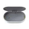 Devia draadloos oplaadstation met desinfectiebox, wit