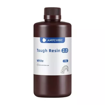 AnyCubic Tough Resin 2.0 — wit, geurarm, zeer sterk 3D-printhars