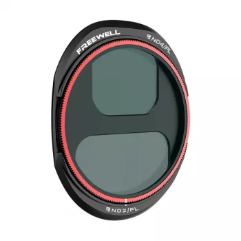 Neutraaldichtheids- + polarisatiefilter Freewell ND4/PL voor DJI Mavic 4 Pro