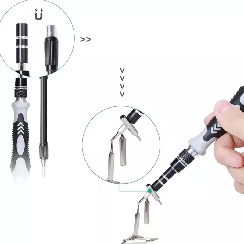 Extralink precisie schroevendraaierset, Torx schroevendraaiers 115 in 1