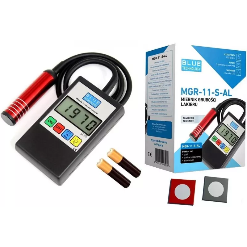 Lakdiktemeter MGR-11-S-AL