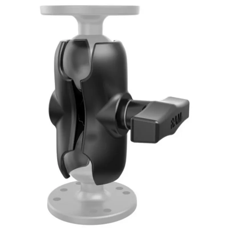 RAM Mounts korte verbindingsarm – C-kogel (1.5), ca. 90 mm (RAM-201U-B)