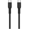 CANYON kabel OnWire 60CL C-C 60W COLOR gevlochten 1m zwart