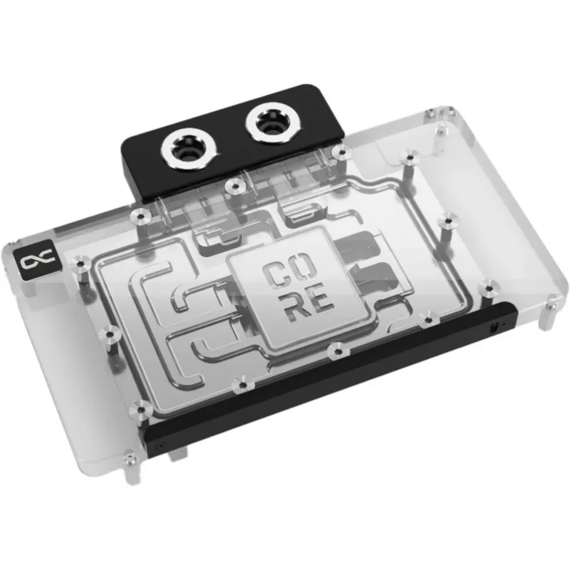 Grafische kaart waterkoeler Alphacool RTX 5080 Phoenix transparant zilver met backplate