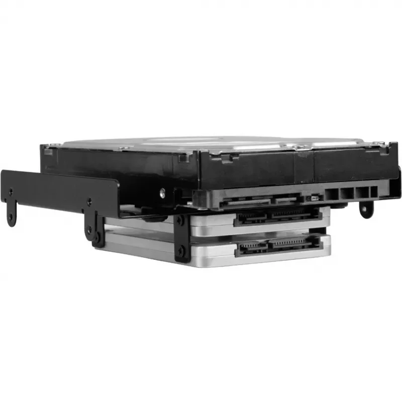 5,25 inch bay-uitbreiding Sharkoon zwart