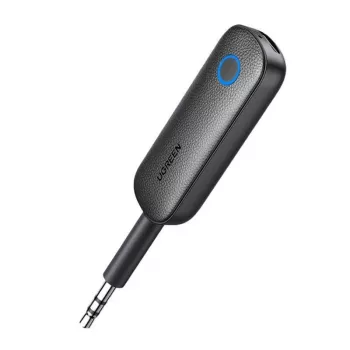 Bluetooth-ontvanger/zender UGREEN CM403 – 3,5-mm-jack, Bluetooth 5.0, 145-mAh-accu, zwart
