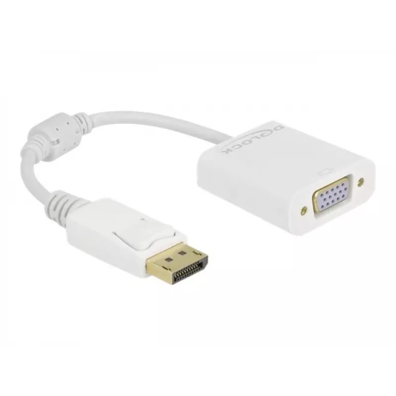 Adapter DisplayPort 1.2 stekker naar VGA bus DeLOCK 61007