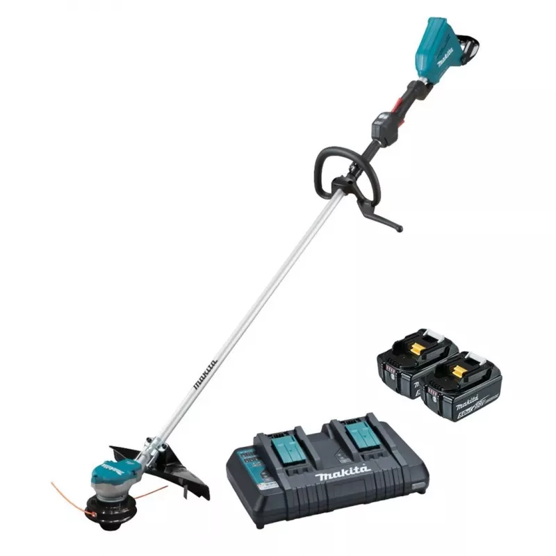 Makita DUR368LPT2 bosmaaier/grastrimmer 35 cm accu zwart, blauw