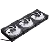 Phanteks D30 PH-F120D30_DRGB_PWM_BK01_3P 120 mm PWM D-RGB behuizingsventilatoren, Regular Airflow, 3 stuks, zwart