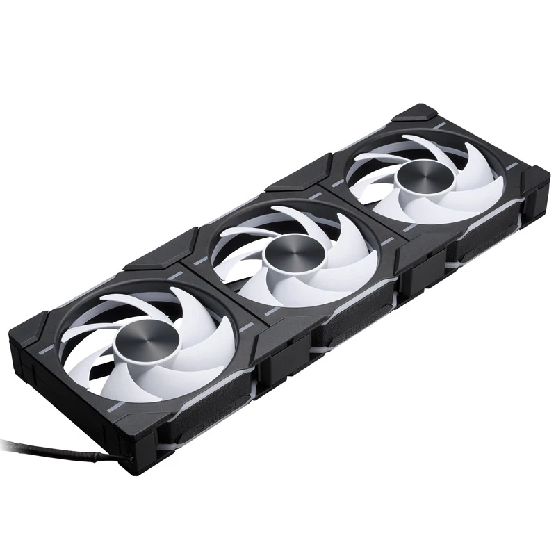 Phanteks D30 PH-F120D30_DRGB_PWM_BK01_3P 120 mm PWM D-RGB behuizingsventilatoren, Regular Airflow, 3 stuks, zwart