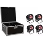LED-PAR-spot-set EUROLITE 20000845 — 4×9W, IP-beschermingsklasse