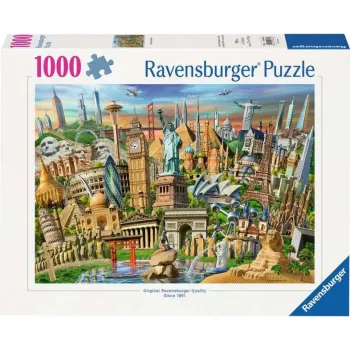 Puzzel Wereldwonderen (1000 stukjes)