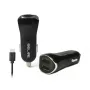 Autolader 2xUSB + USB-C 2,1A zwart