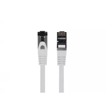 Netwerk-patchkabel LANBERG Cat8 S/FTP (S-STP) RJ-45–RJ-45 grijs 0,5 m