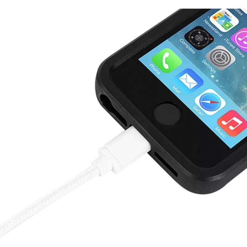 USB 2.0 adapterkabel, USB-A-stekker > Lightning-stekker (wit, 2,0 meter)