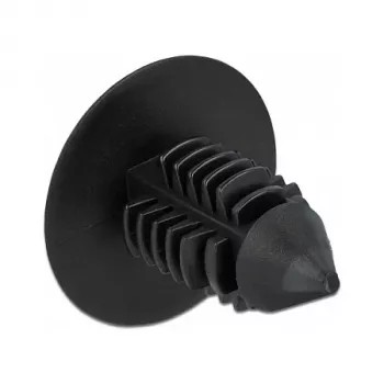 Kerstboomclip DeLOCK 60187 zwart nylon 15mm 14.5mm 10 stuks