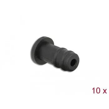 Stofkap DeLOCK 60251 voor 3,5 mm jackbus 10 stuks zwart