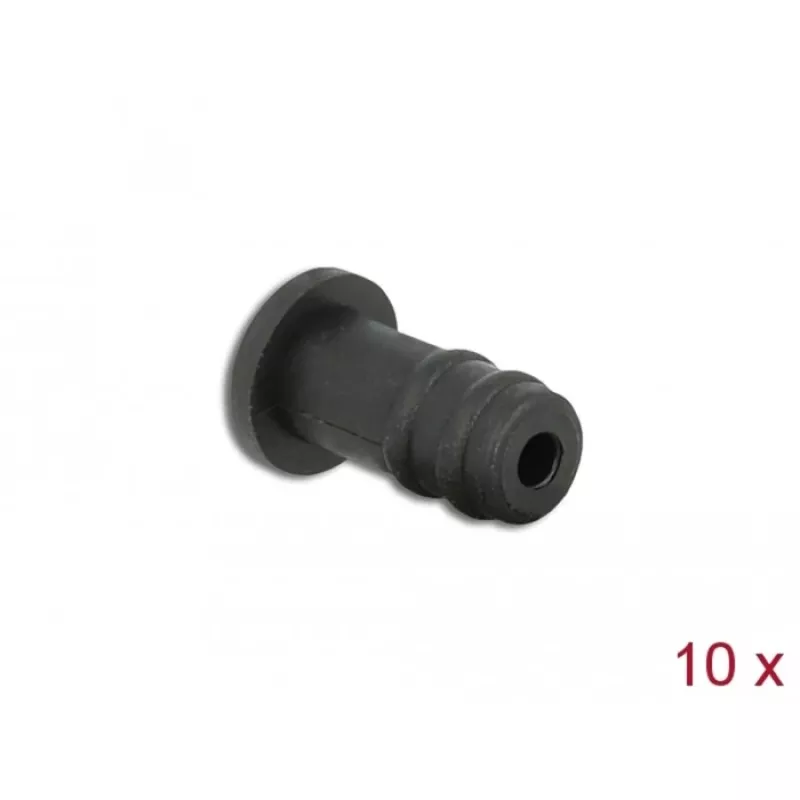 Stofkap DeLOCK 60251 voor 3,5 mm jackbus 10 stuks zwart