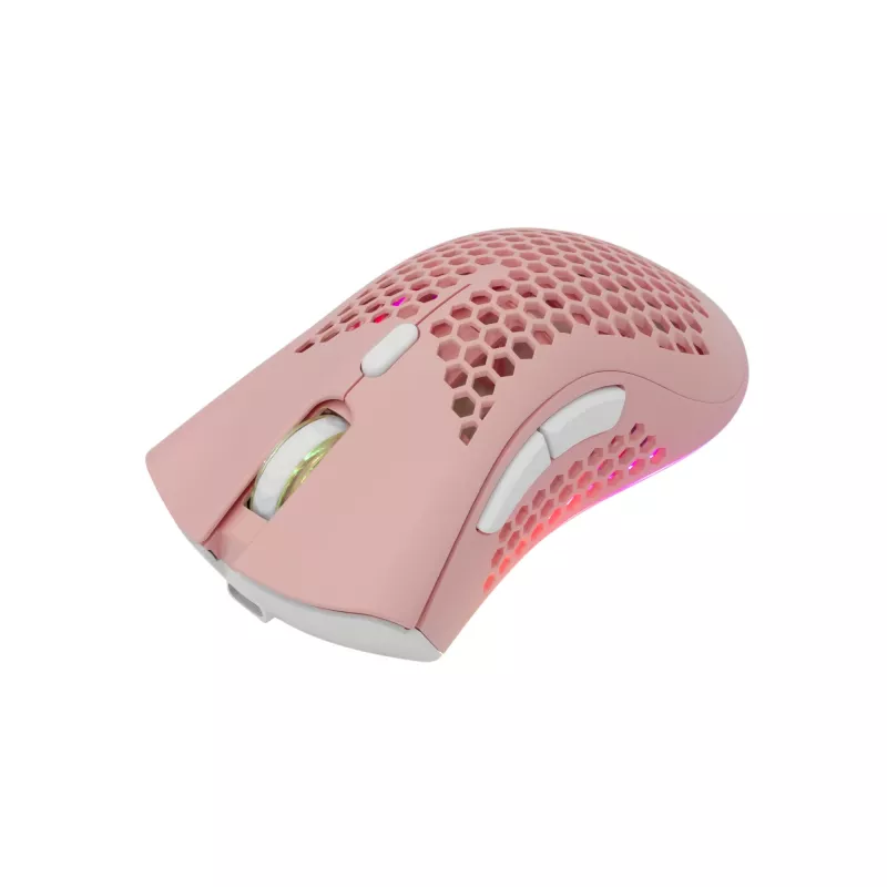 Muis White Shark WGM-5012 Lionel roze USB