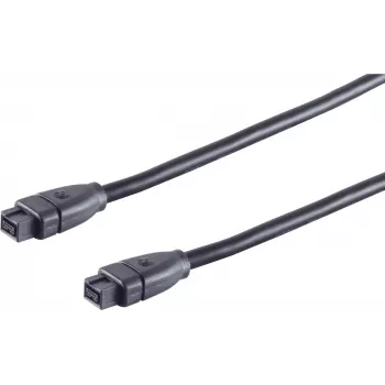 FireWire IEEE 1394b-kabel 9-polig naar 9-polig, 5,0 m, zwart — Divers CO 77305