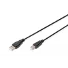 Assmann USB-verbindingskabel. Type-A - B M/M. 1,8 m. USB 2.0 geschikt. UL. bl (AK-300102-018-S)