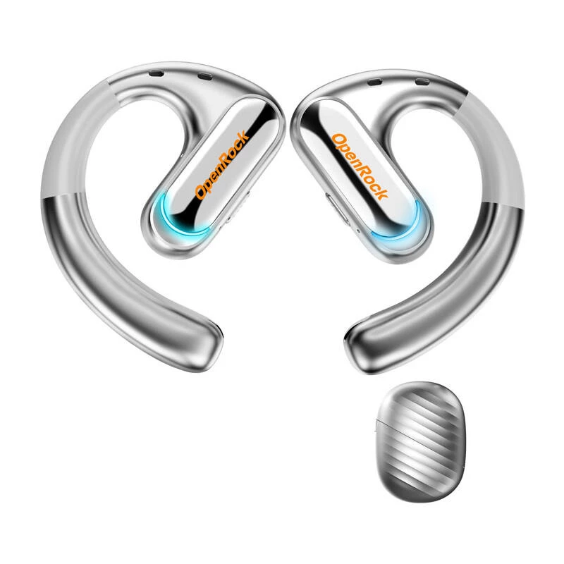 OWS OneOdio OpenRock Pro draadloze koptelefoon (zilver)