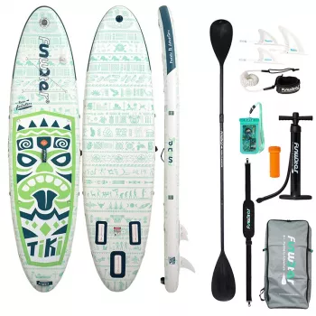 FunWater SUP-paddleboard SUPFW05D Tiki (groen)