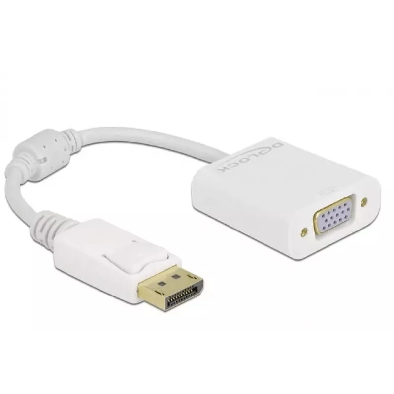 Adapter DisplayPort 1.2 stekker naar VGA bus DeLOCK 61007