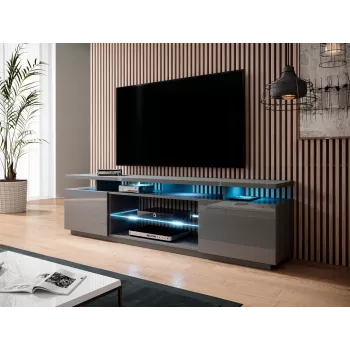RTV EVA kast 180x40x56 grafiet/glanzend