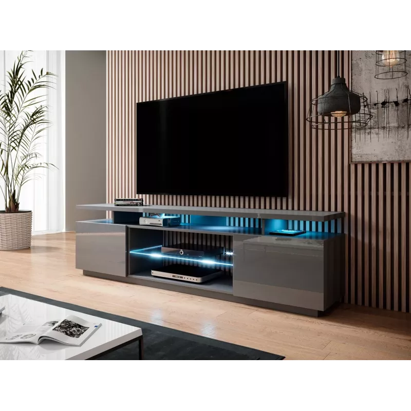 RTV EVA kast 180x40x56 grafiet/glanzend