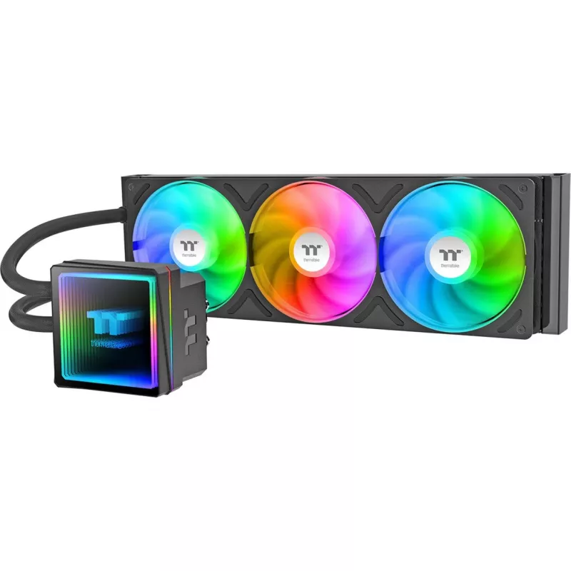 All-in-One vloeistof-CPU-koeler THERMALTAKE TH360 V3 ARGB Sync AIO zwart