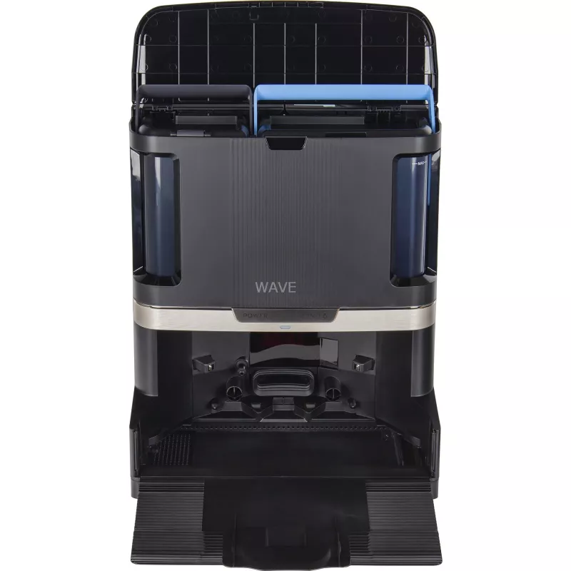Shark PowerDetect NeverTouch Pro RV2800ZEEU 2-in-1 zuig- en dweilrobot, LiDAR, 20 kPa, zwart