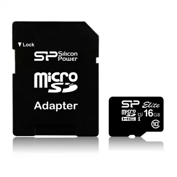 Silicon Power Elite geheugenkaart 16 GB MicroSDHC Class 10 UHS-I