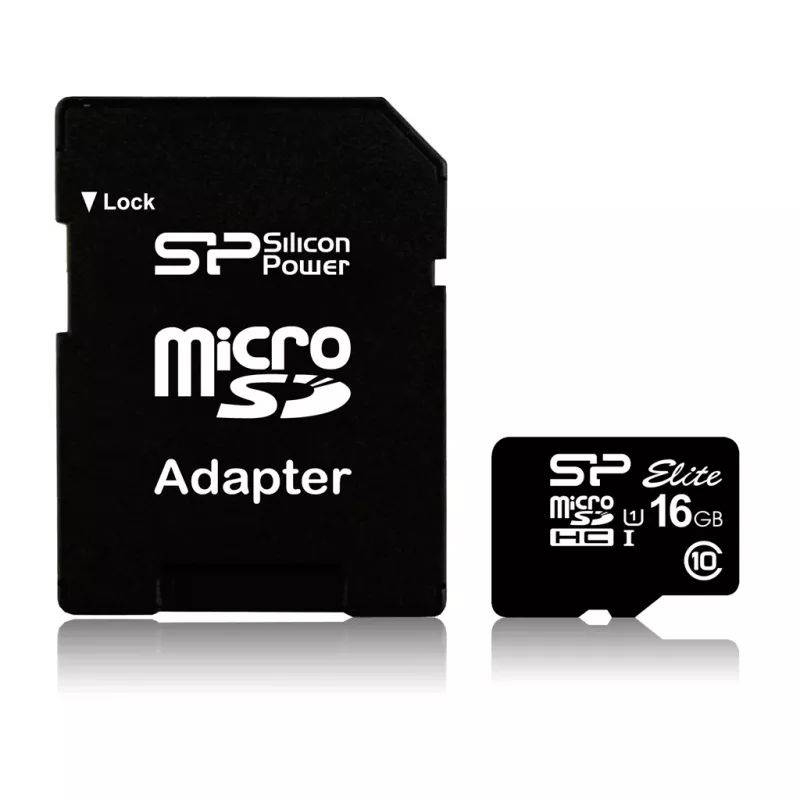 Silicon Power Elite geheugenkaart 16 GB MicroSDHC Class 10 UHS-I