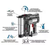 Graphite 58G081 Energy+ accutacker 2-in-1, 18 V Li-Ion, zonder accu