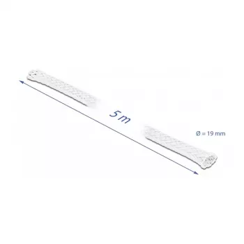 Kabelslang DeLOCK 20695 wit