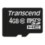 Flashgeheugen Transcend 4GB MicroSDHC Class 10 TS4GUSDC10