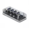 USB-hub DeLOCK 64087 transparant