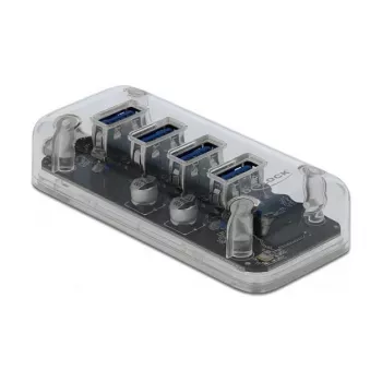 USB-hub DeLOCK 64087 transparant