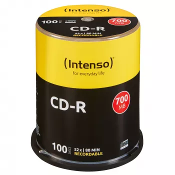 CD-R Intenso 700MB 52x 100 stuks