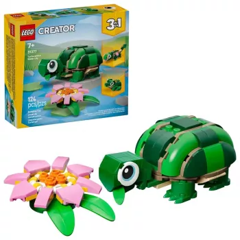 LEGO CREATOR 3 IN 1 31377 schildpad met waterlelie