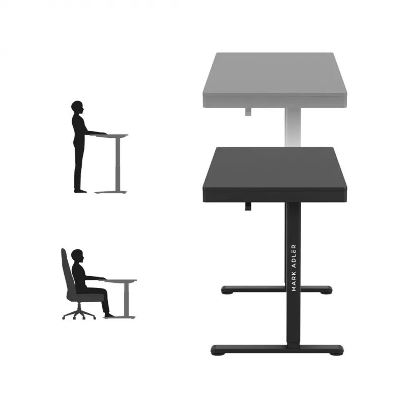 Elektrisch bureau MA-Leader 8.2 zwart