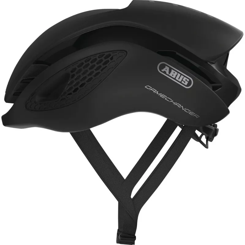 ABUS GameChanger helm in fluweelzwart maat M - In-Mold-constructie