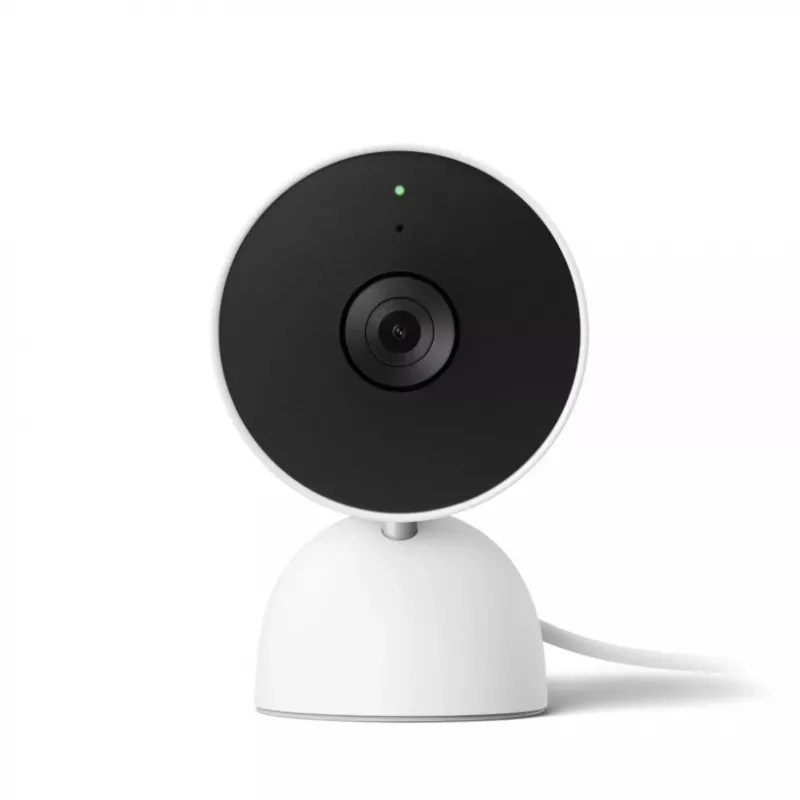 Google Nest Cam IP-beveiligingscamera binnen 1920 x 1080 pixels wand